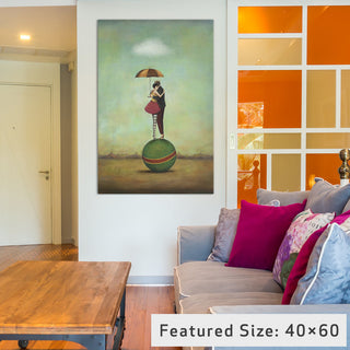 "Circus Romance Gallery" by Duy Huynh, 26x18x1.5"