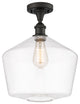 Innovations 516-1C-OB-G652-12-LED 1-Light Semi-Flush Mount, Oil Rubbed Bronze