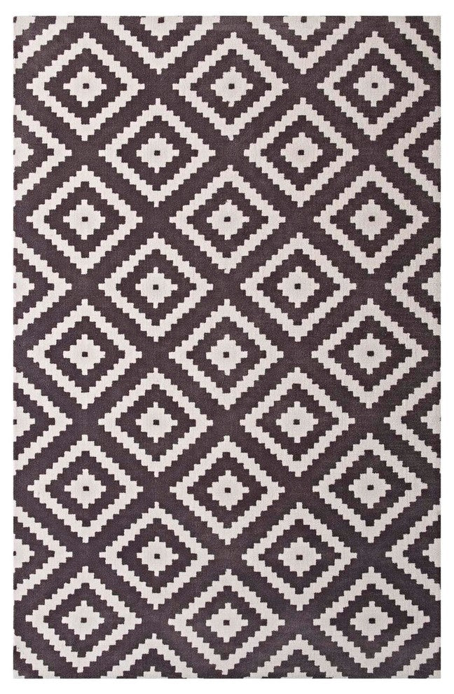 Alika Abstract Diamond Trellis 8x10 Area Rug