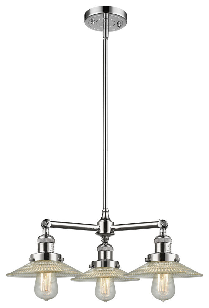 Innovations Lighting 207-Pc-G2-Led 3 Light Dimmable Led 24 Inch Chandelier