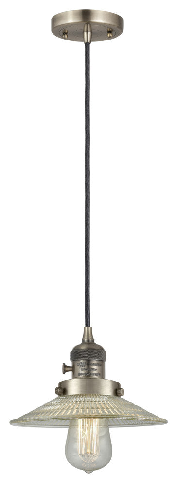 Innovations 201CSW-AB-G2 1 Light Mini Pendant, Switch, Antique Brass