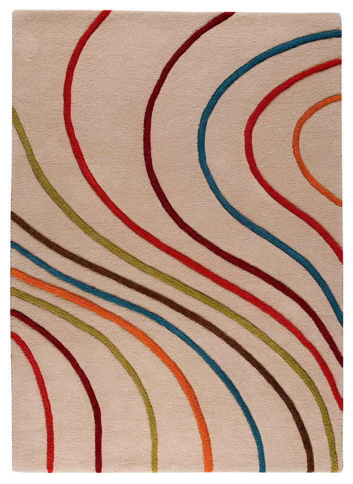 Lake Placid Rug, Multi, 5''6"x7''10"