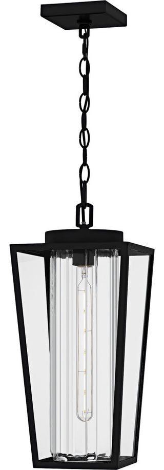 Quoizel JET1909 Jett 9"W Outdoor Mini Pendant - Matte Black