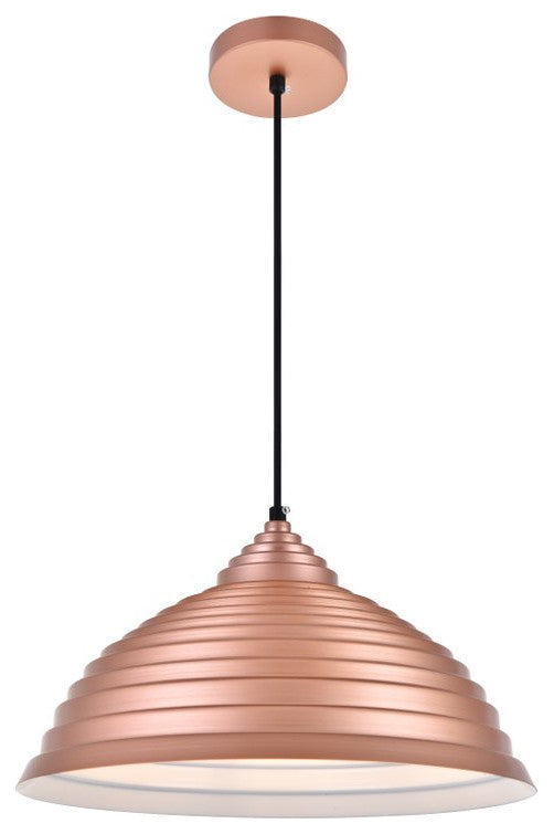 Courtney 1-Light Honey Gold Pendant