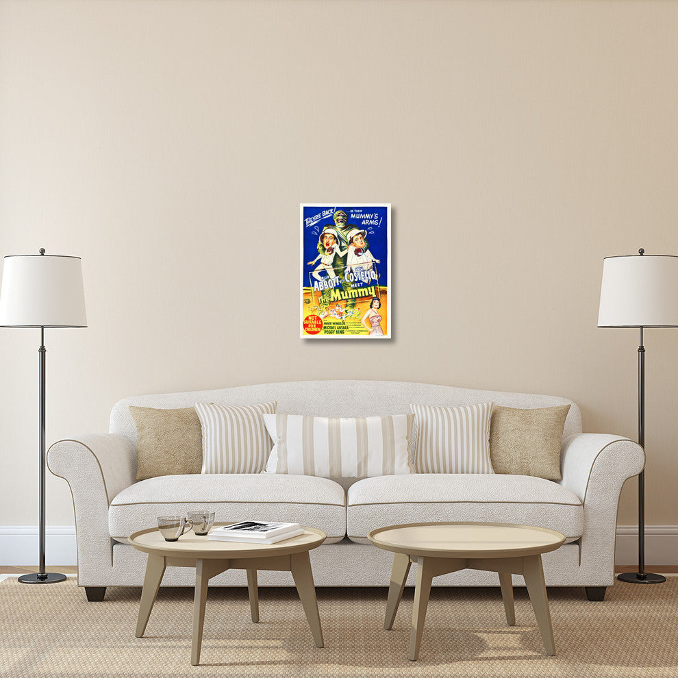 "Abbott & Costello - Meet The Mummy" Canvas by Hollywood Photo Archive, 20x30"