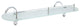 MODONA's 20" Frosted Glass Shelf Flora Series