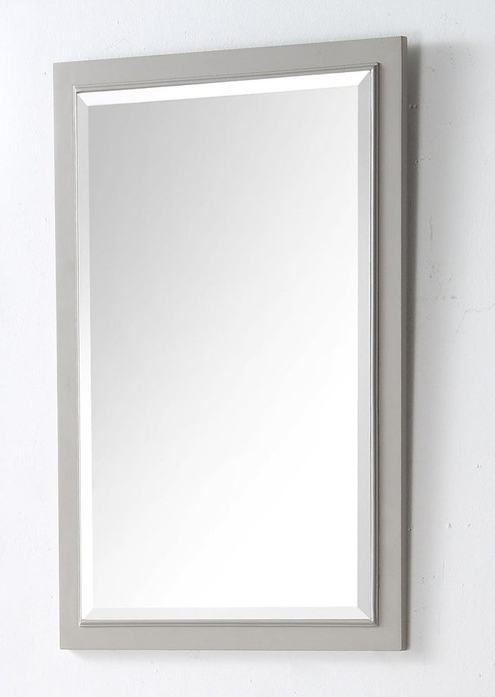 Legion Furniture Legion Furniture 24"x36" Vanity Mirror, Warm Gray