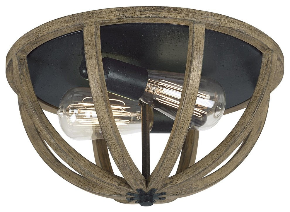 Murray Feiss Allier Two Light Flush Mount FM400WOW/AF