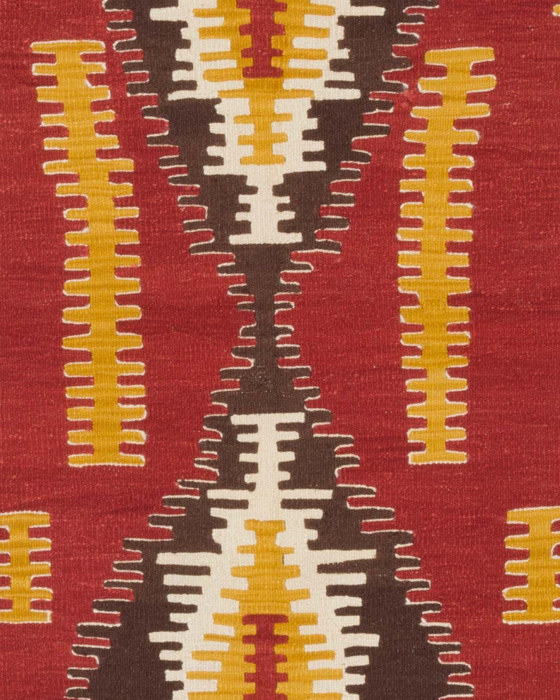 New Handwoven Turkish Kilim Rug 4' x 6', 48 in. x 72 in.