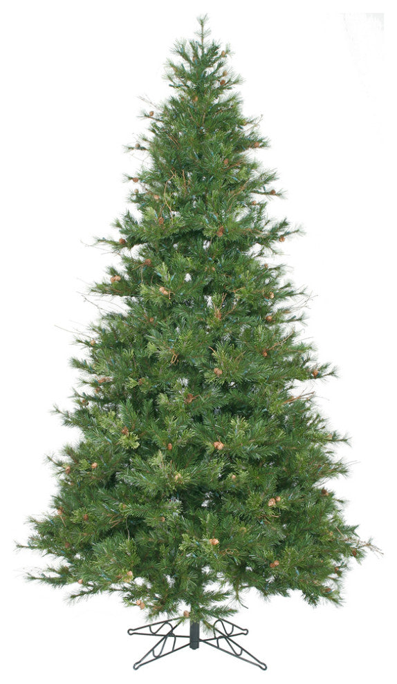Vickerman A801680 9' Mixed Country Pine Artificial Christmas Tree, Unlit