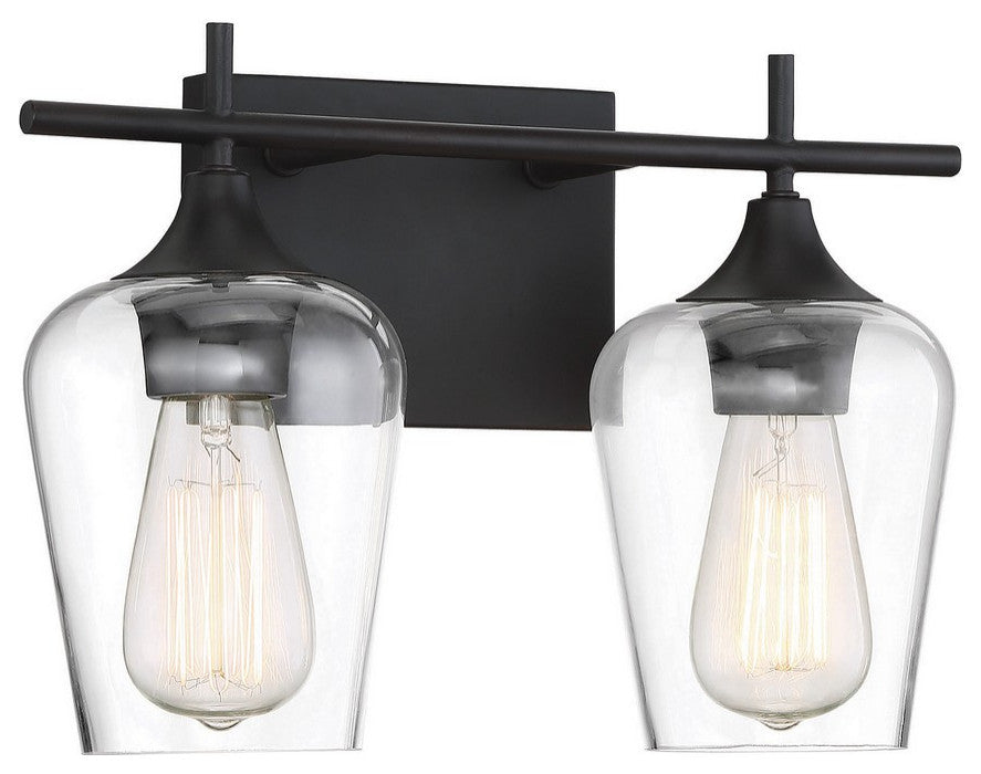 Elegant Octave Bathroom Vanity Light