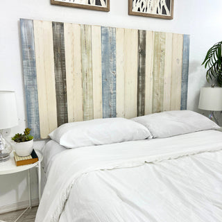Handcrafted Headboard, Leaner Style, Farmhouse Mix, Twin