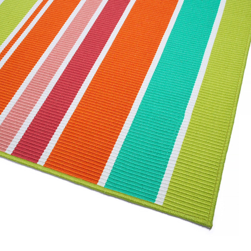 Voavah Multi 5' x 7'6" Rectangle Area Rug