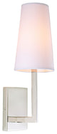 Sullivan 1 Light Wall Sconce, Polished Nickel
