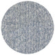 6' Round Slate Heather Plain Indoor Area Rug