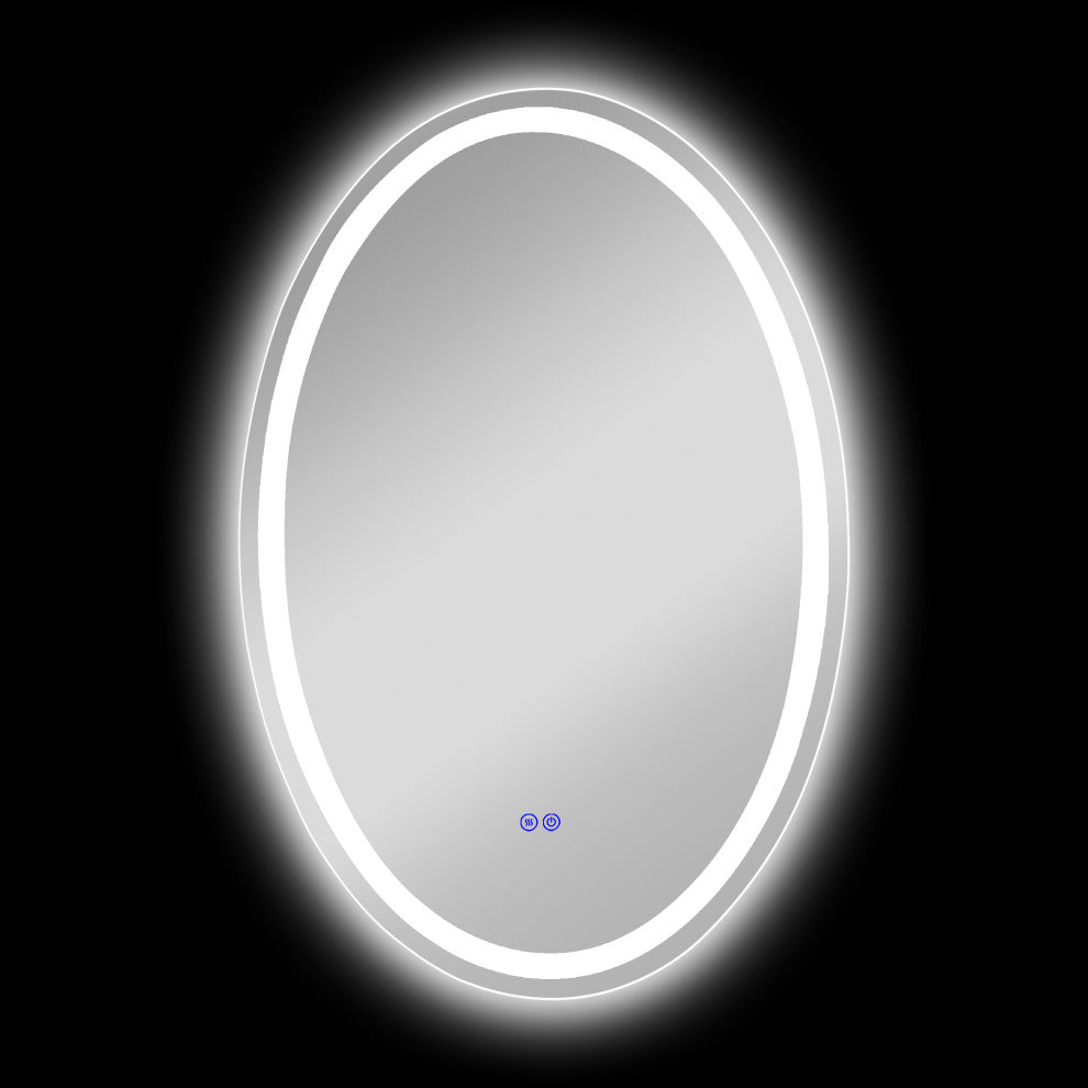 CHLOE Lighting LUMINOSITY Oval TouchScreen LED Mirror