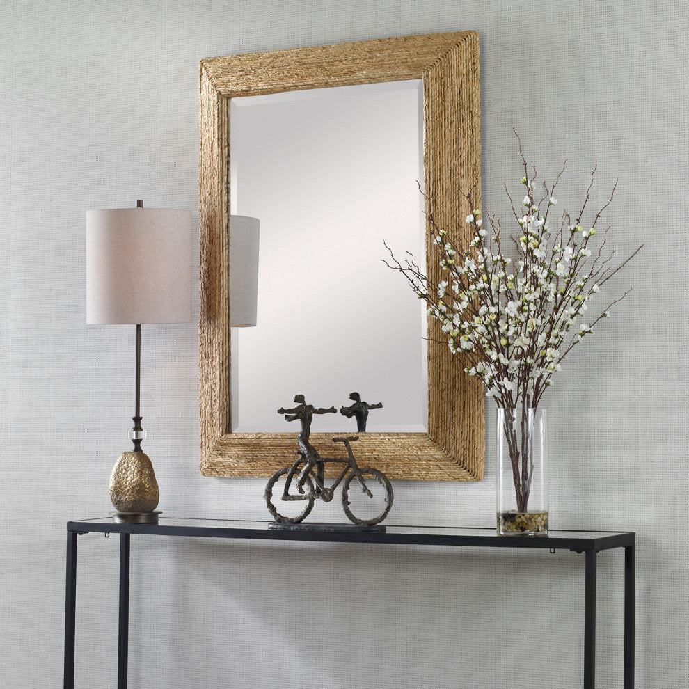 Uttermost 09796 Rora Woven Coastal Mirror
