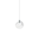 Sphere 12" Clear Glass Single Pendant