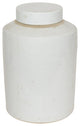 Busan White Round Tea Jar Small