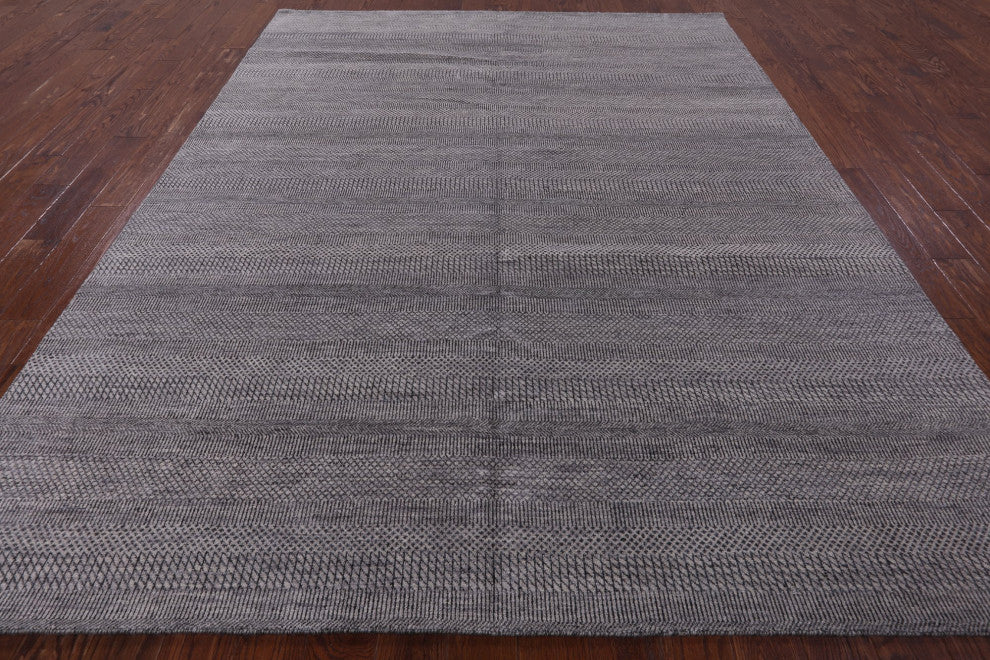 Savannah Gabbeh Wool and Silk Hand-Knotted Rug 7' 10" X 10' 1" Q7253