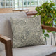 Plutus Blue Gardens Paisley Luxury Throw Pillow, 12"x20"