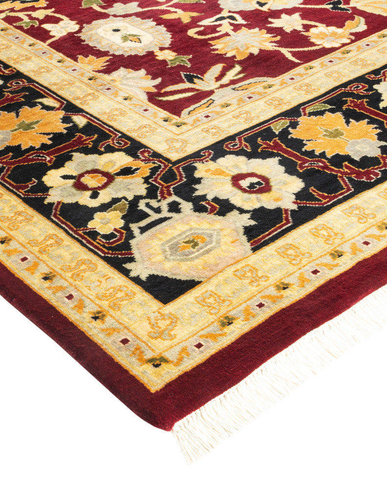 Mogul, One-of-a-Kind Hand-Knotted Area Rug Orange, 8'0"x10'0"