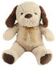 21" Brown and Tan Super Soft Plush Stuffed Puppy Dog Figure