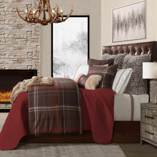 3 Piece Jackson Bedding Set, Super Queen