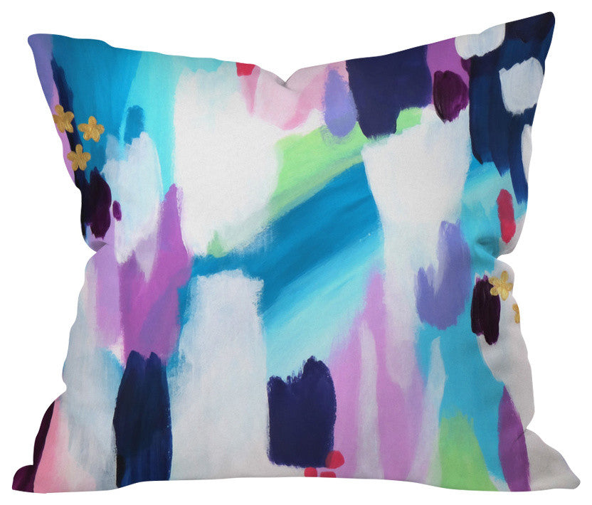 Laura Fedorowicz Brave and Significant Outdoor Throw Pillow