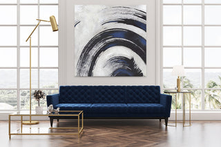 "Stroke II" Fine Art Giant Canvas Print, 54"x54"