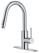 Oletto Pull-Down 1-Hole Kitchen Faucet, Chrome, Model Kpf-2620ch