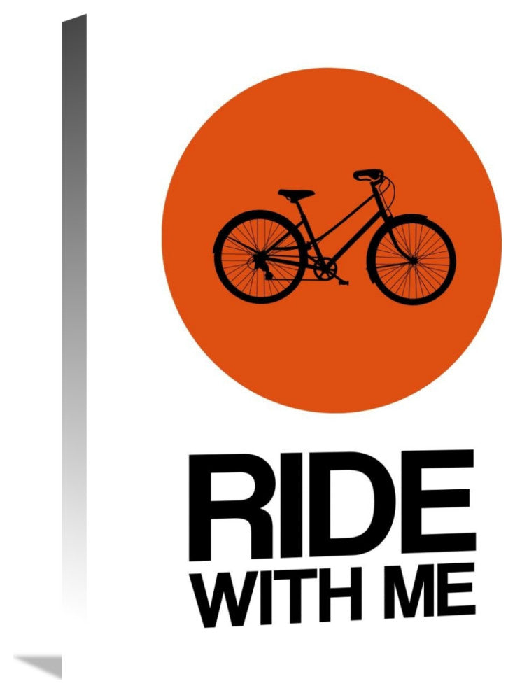 "Ride With Me Circle Poster 1" Fine Art Print