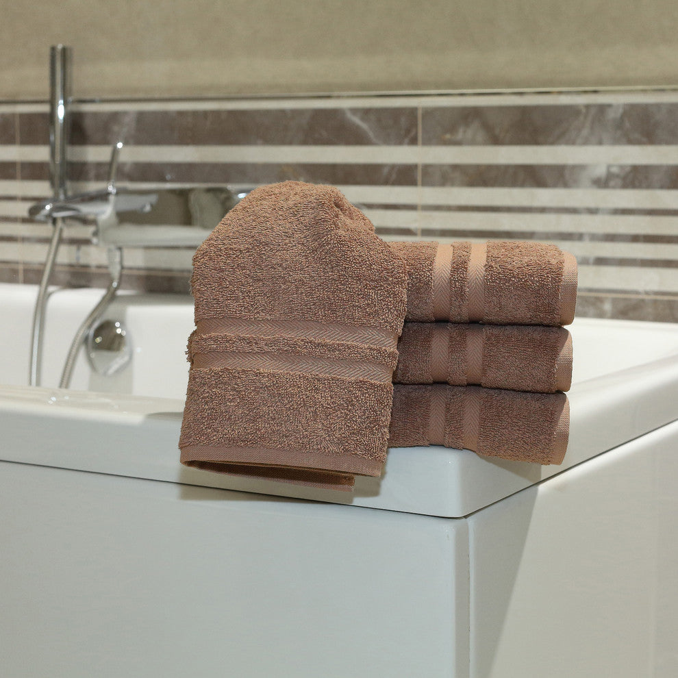 Denzi Hand Towels, Set of 4