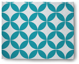 Eye Opener Spring Chenille Rug, Explorer Blue, 8'x10'