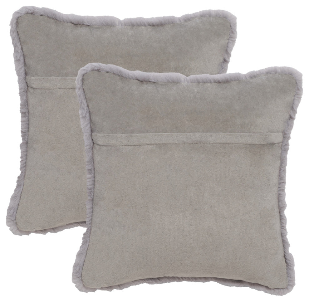 Safavieh Flayn Pillow, Grey