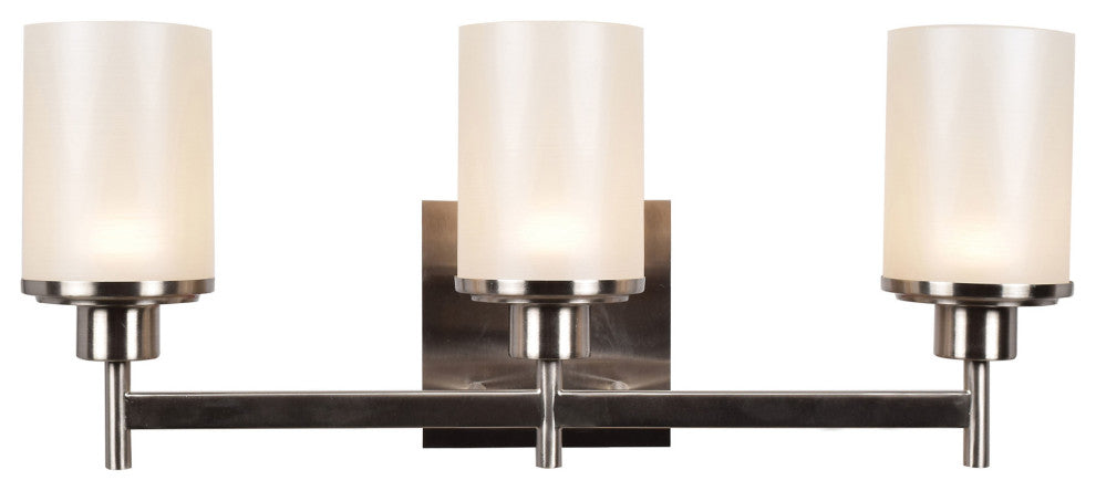 Access Lighting 62511LEDD Perch 3 Light 21-3/4"W Integrated LED - Brushed Steel