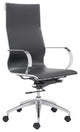 Black Ergonomic Conference Room High Back Rolling Office Chair