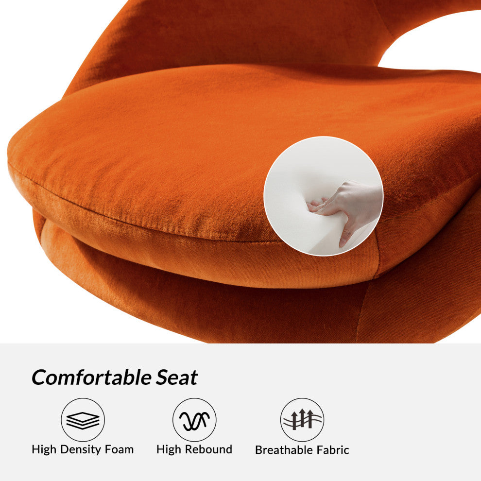 Savas Task Chair, Orange