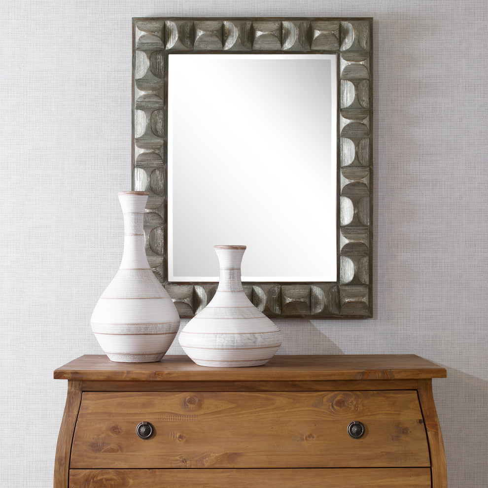 Uttermost 09822 Pickford Gray Mirror
