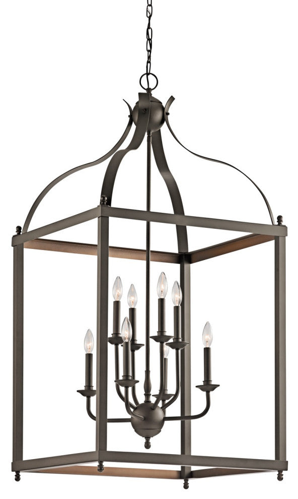 Kichler Larkin Eight Light Foyer Chandelier 42591OZ