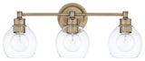 Capital Lighting Mid Century 3-Light Vanity 121131AD-426