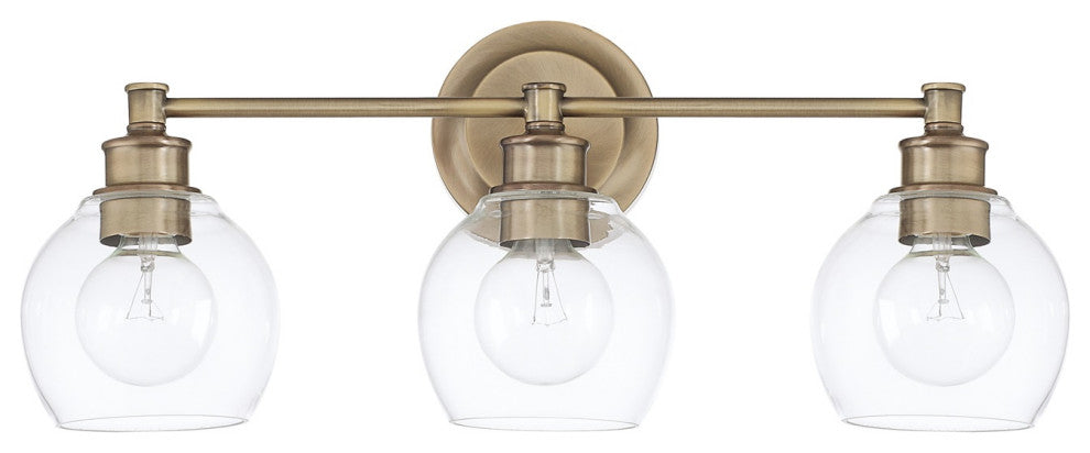 Capital Lighting Mid Century 3-Light Vanity 121131AD-426