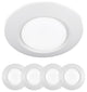 I Can't Believe It's Not Recessed LED Energy Star Flush Mount, White