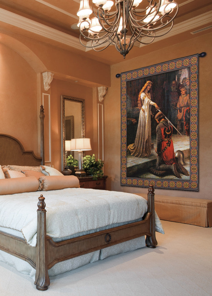Accolade With Border Belgian Wall Tapestry