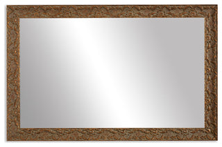 Maricopa Framed Wall Mirror, Bronze, 22"x30"