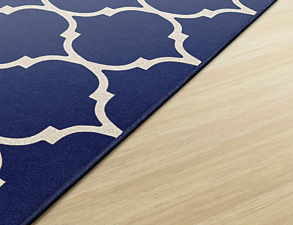 Flagship Carpets FA1376-50FS 8'4x12 Trellis Blue Rug