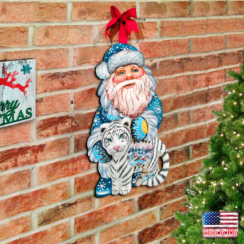 White Tiger Santa