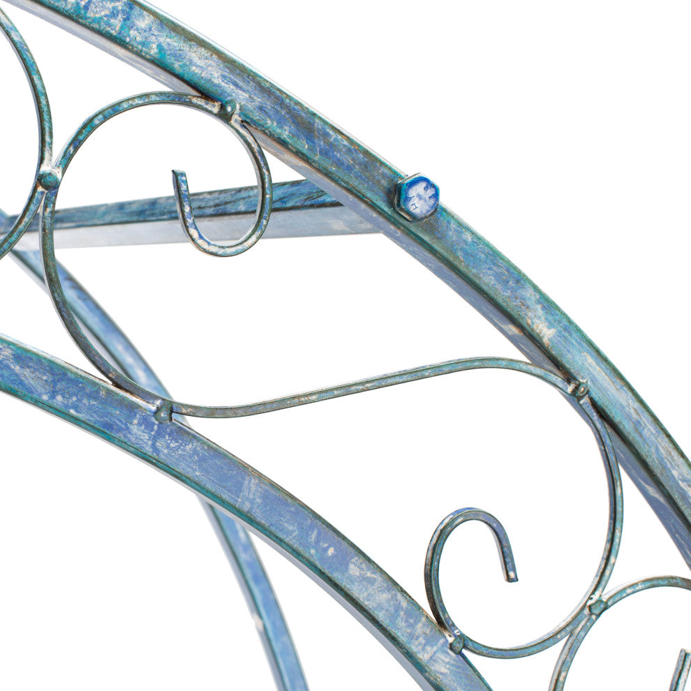 Safavieh Pagan Outdoor Arch, Antique Blue
