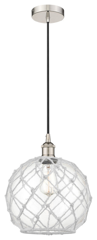 Innovations 616-1P-PN-G122-10RW-LED 1-Light Mini Pendant, Polished Nickel
