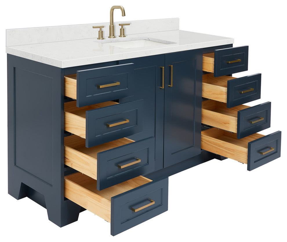 Ariel Taylor 60" Single Rectangular Sink Bathroom Vanity